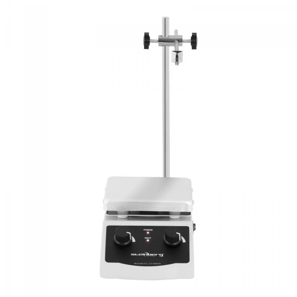 Mieszadło magnetyczne - 380°C - 2000 cm³ - 120 x 120 mm STEINBERG 10030445  SBS-MR-2000/H