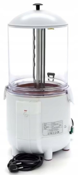 Dozownik Gorącej Czekolady i Napojów Czekoladziarka 10L - Biała 1000W MAXIMA 09504002  8720783961344