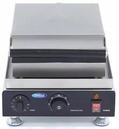 Gofrownica 2 sztuki Belgijskie Gofry Profesjonalna Klasyczna 1750W Maxima 09374200 8719632127871