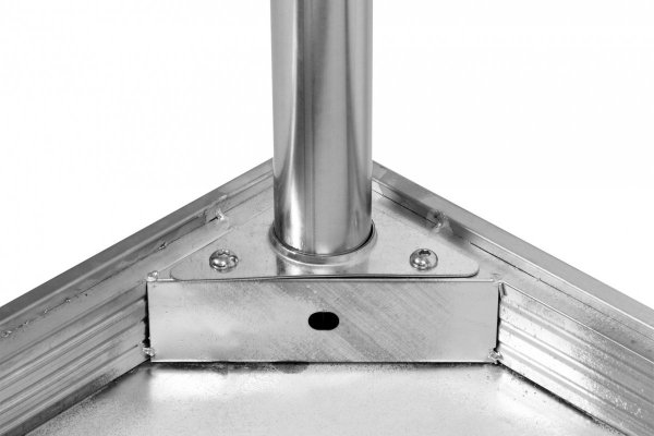 STÓŁ PRZYŚCIENNY Z PÓŁKĄ SKŁADANY 1600×700×H850+100 mm YATO YG-09035 YG-09035