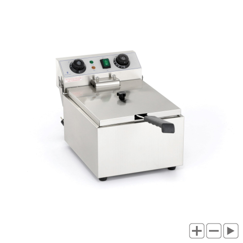 Frytownica - 10 litrów - 3200 W - timer ROYAL CATERING 10011146 RCTF 10EB