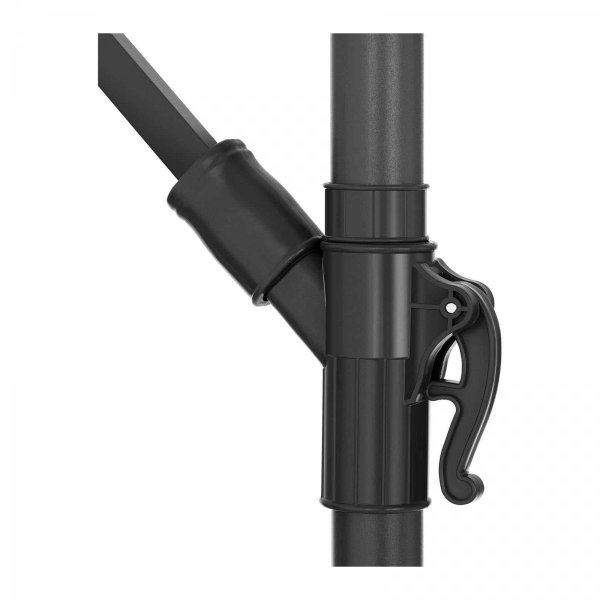 Parasol ogrodowy wiszący - niebieski - okrągły - Ø300 cm - uchylny UNIPRODO 10250537 UNI_UMBRELLA_R300BL_N