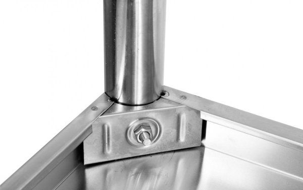 STÓŁ PRZYŚCIENNY Z PÓŁKĄ  SKŁADANY 1600×600×H850+100 mm YATO YG-09025 YG-09025