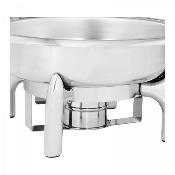 Podgrzewacz na pastę 5,5L okrągły z okienkiem ROYAL CATERING 10012405 RCCD-RT9_6L