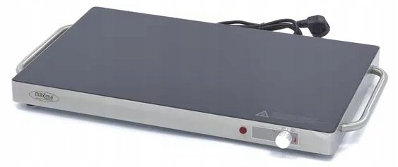 Płyta Grzewcza 60cm 105 stopni maks Wolnostojąca 250W Bezstopniowe pokrętło MAXIMA 09371080  5905317012607