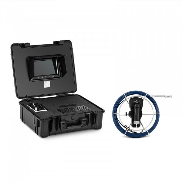 Kamera inspekcyjna - 30 m - 12 LED - 9-calowy kolorowy wyświetlacz TFT STEINBERG 10030897 SBS-EC-300A