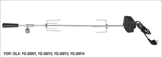AUTOMATYCZNY ROŻEN DO GRILLA GAZOWEGO YATO YG-20021 YG-20021