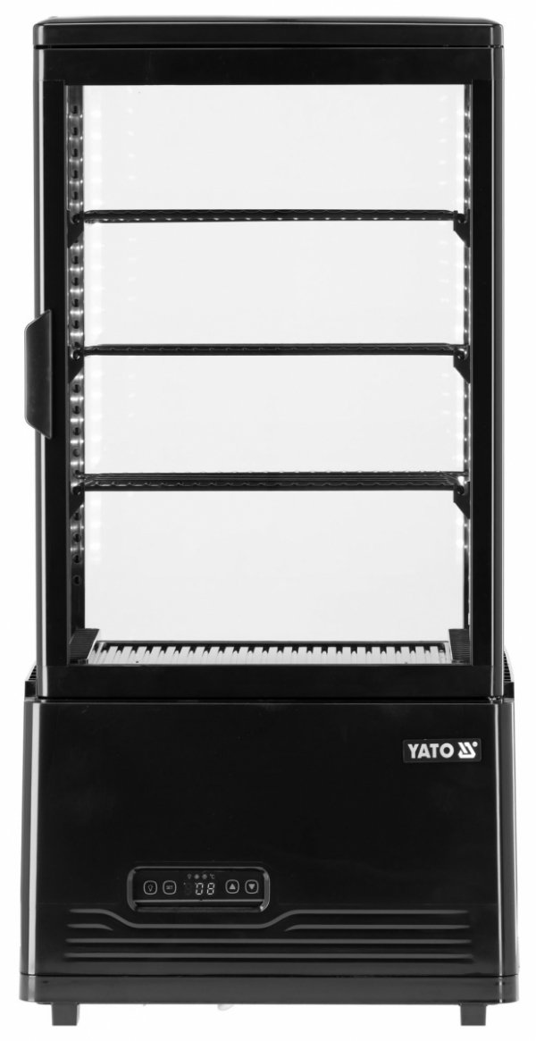 WITRYNA CHŁODNICZA 59L 46X41X82 CZARNA YATO YG-05050