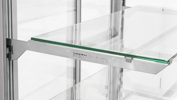 WITRYNA CUKIERNICZA NEUTRALNA DOLCE VISIONE BREVE NEUTRO PREMIUM 1300 | WNĘTRZE ZE STALI NIERDZEWNEJ | WERSJA OBNIŻONA | 1300X690X1110+/-10 MM