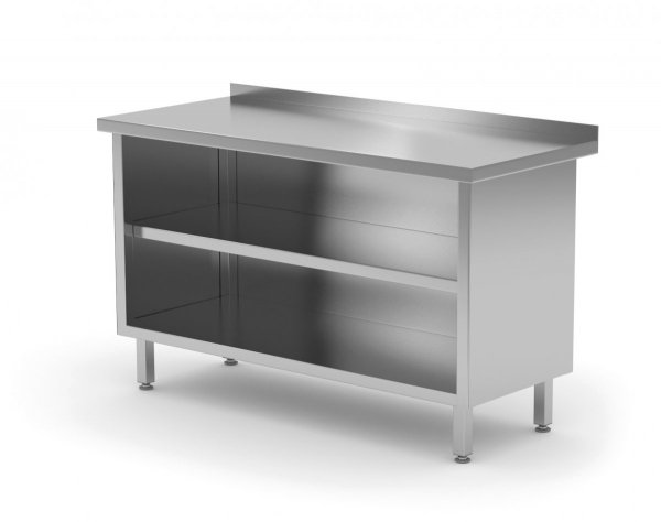 Stół przyścienny szafka otwarta 1600 x 700 x 850 mm POLGAST 129167 129167