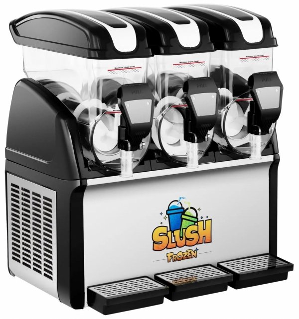 PROFESJONALNY GRANITOR 3X15L ROYAL CATERING 10011024 RCSL 3/15