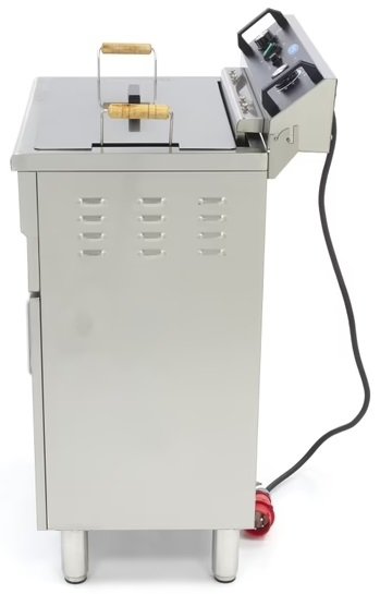 Frytkownica 30L - z Kranem i Szafka Profesjonalna MAXIMA 09365232 8720365340291