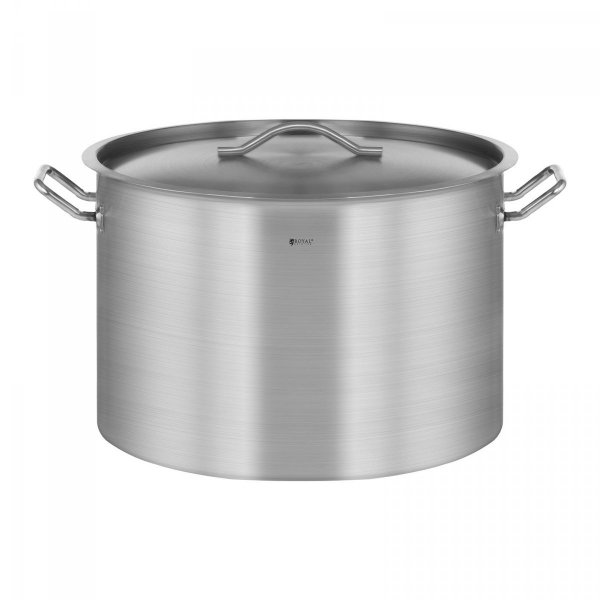 Garnek ze stali nierdzewnej - 113l - pokrywka ROYAL CATERING 10011082 RCST-113E3-S