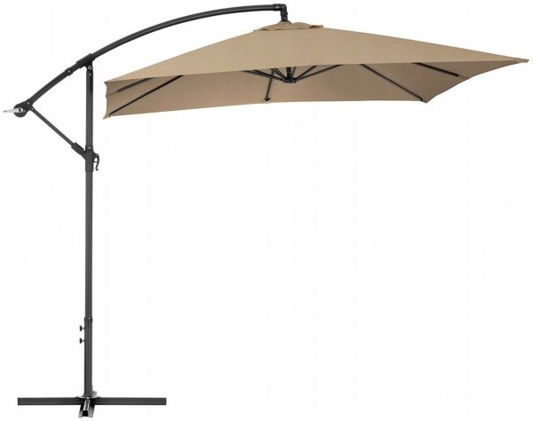 Parasol ogrodowy 250x250cm UNIPRODO 10250527 UNI_UMBRELLA_SQ250TA_N