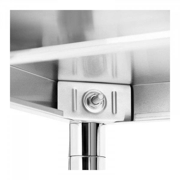 Regał metalowy - 60 x 60 x 180 cm - Royal Catering - 200 kg ROYAL CATERING 10012246 RCER-6060