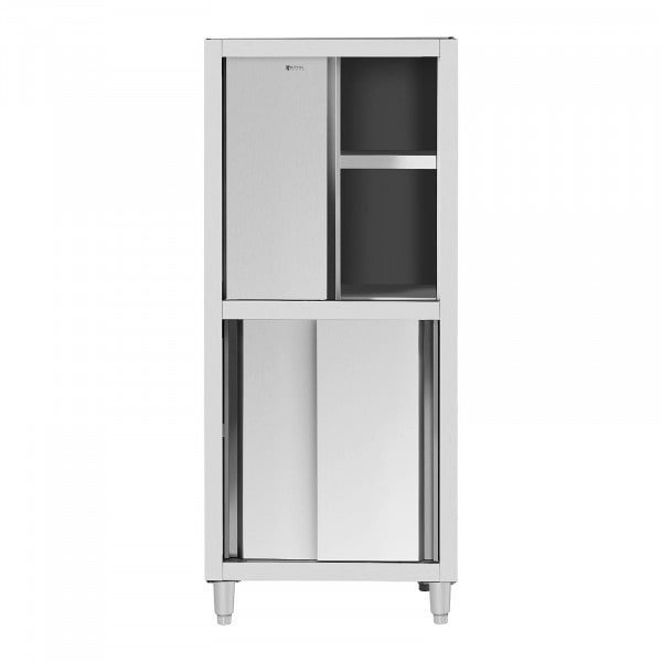 Szafa ze stali nierdzewnej - 800 x 500 x 1800 mm - Royal Catering ROYAL CATERING 10012593 RCDC-80