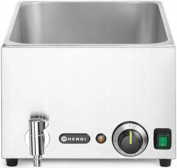 Bemar z kranem spustowym Kitchen Line - GN 1/1 HENDI 238912 8711369238912