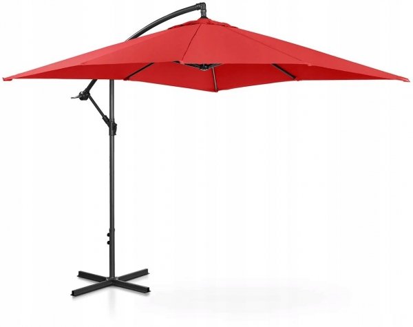 Parasol ogrodowy wiszący 250x250cm UNIPRODO 10250552 UNI_UMBRELLA_SQ250RE_N