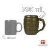 Bombowy kubek GRANAT GIGANT