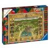 Harry Potter - Puzzle 1500 el. Mapa Hogwartu