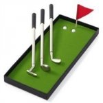 Długopisy golfisty deluxe - elegancki zestaw