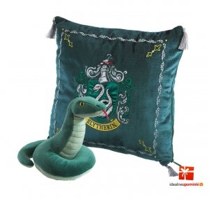Harry Potter - Poduszka z maskotką Slytherin
