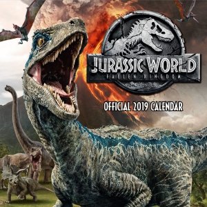 Jurassic World - Kalendarz ścienny 2019