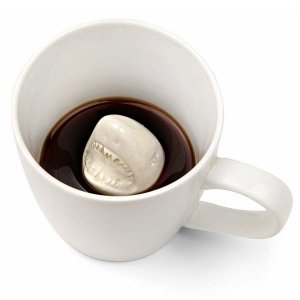 Kubek rekin 3D - porcelanowy kubek idealny na prezent
