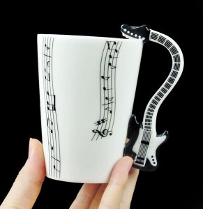 Kubek dla muzyka - gitara elektryczna