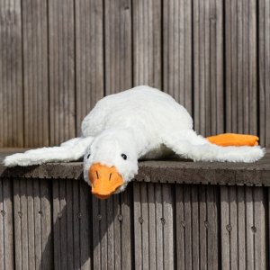 Maskotka grzejąca pluszowa Gęś XL 90 cm