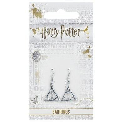 Kolczyki Insygnia Śmierci - Harry Potter (posrebrzane)