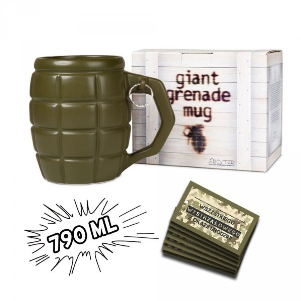 Bombowy kubek GRANAT GIGANT