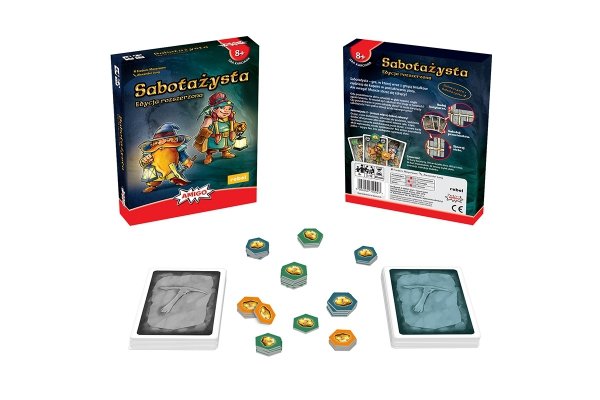 Sabotażysta - gra planszowa - edycja rozszerzona