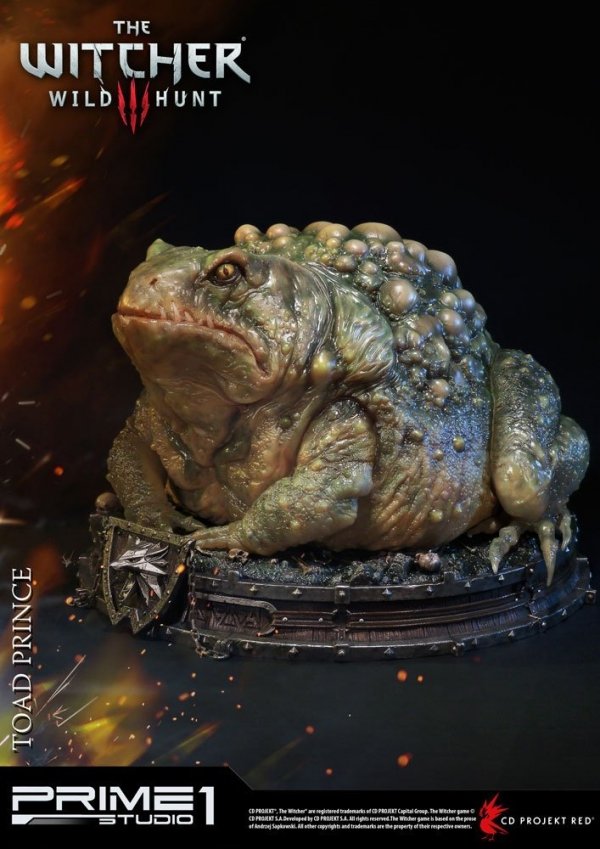 Wiedźmin - Statua Królewicz Ropuch 34 cm