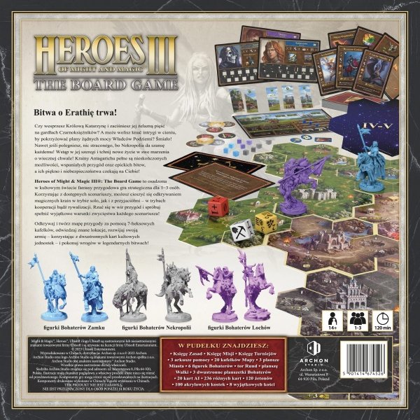 Heroes of Might and Magic III - Gra planszowa