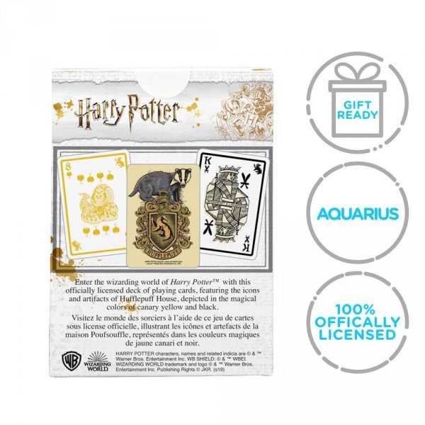 Harry Potter - Karty do gry Hufflepuff