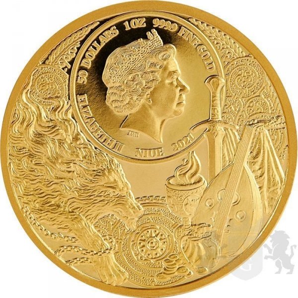 50$ złota moneta kolekcjonerska Ostatnie życzenie - Wiedźmin