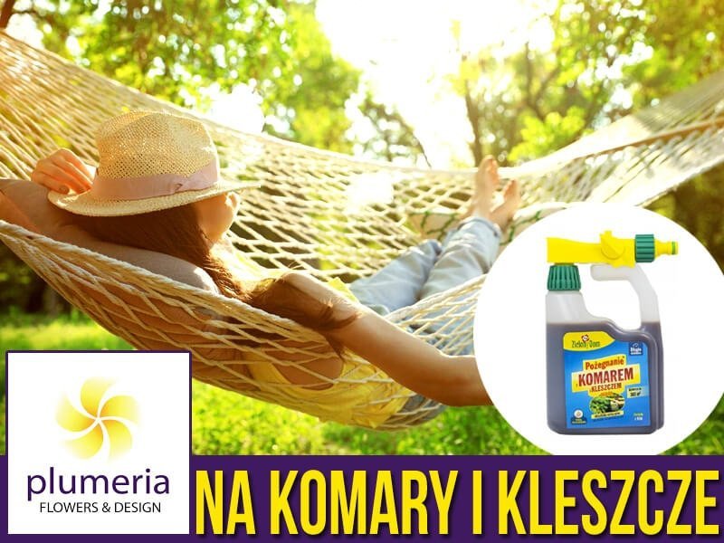 Pożegnanie z komarem i kleszczem produkt długo działający Plumeria.pl