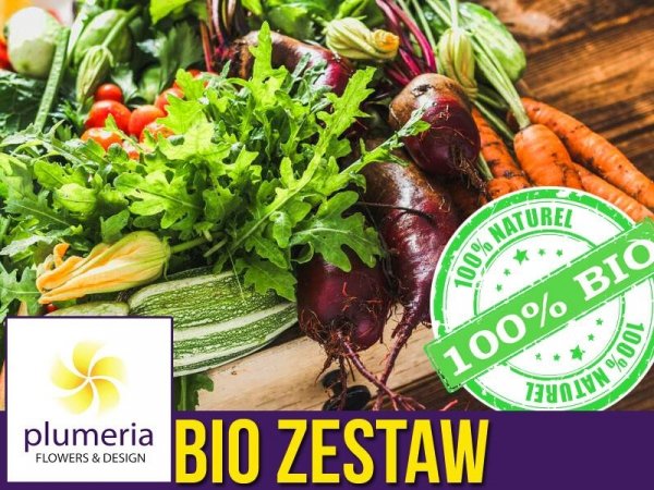 BIO Kolekcja na warzywniak - zestaw nasiona ekologiczne Z12