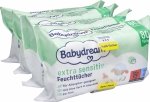 Babydream Sensitiv chusteczki nawilżane 4x80 z Niemiec