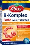 Abtei Wegań  tabletki, 8 Witamin Grupy B Nerwica Koncentracja 50szt