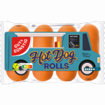 Gotowe Amerykańskie Bułki Hot Dog Rolls 4szt 250g