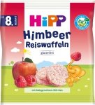 Hipp Bio Wafelki Ryżowe Maliny Jabłko 8m 30g