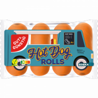 Gotowe Amerykańskie Bułki Hot Dog Rolls 4szt 250g 