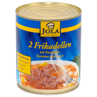 Jola Gotowe danie Kotlety z ziemniakami i Marchewką 800g 