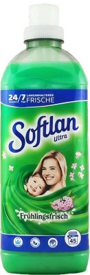 Softlan płyn do płukania Fruhlingsfrisch 45 Zielony 1L z Niemiec 