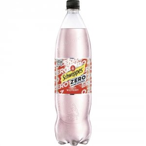 Schweppes Original Wild Berry ZERO Bez Cukru Dieta 1,25L Niemiecki
