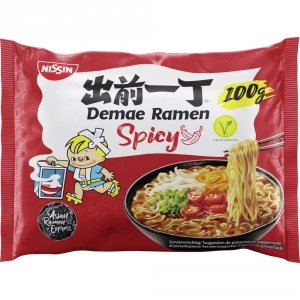 Demae Ramen Japoński Makaron Zupa Spicy 100g