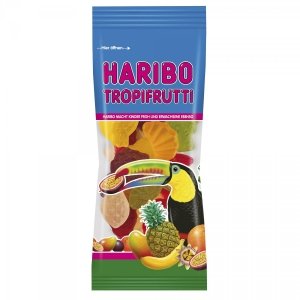 Haribo mini Żelki Tropifrutti owoce tropikalne 75g
