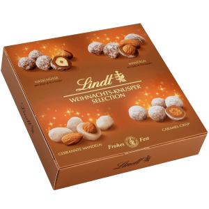 Lindt Świąteczna Mieszanka Crunch 210g 4 rodzaje
